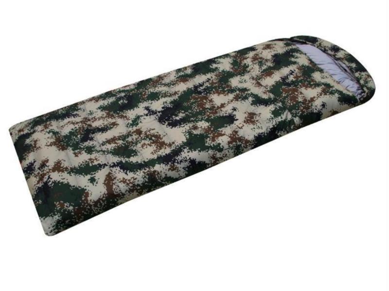 Detachable and Washable Winter and Summer Dual-Use Thickened Warm Fleece Liner Camouflage Down Military Sleeping Bag